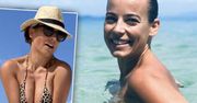 Anna Mucha zaświeciła po oczach fanów biustem i się zaczęło. "Obwisły, za tłusty biuścik". Riposta aktorki wbija w ziemię!