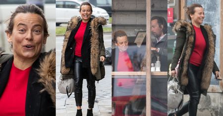 "Naturalna" Anna Mucha ekscytuje się obecnością paparazzi po spotkaniu z tajemniczym nieznajomym (ZDJĘCIA)