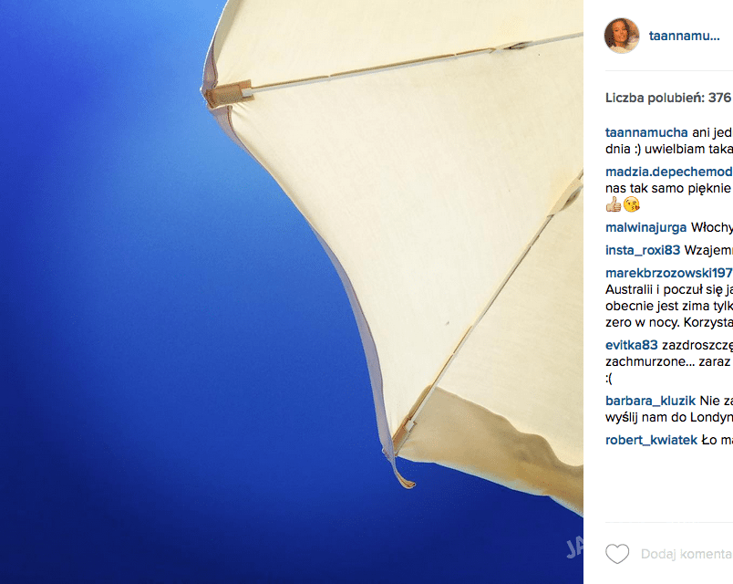 Upalne lato Anny Muchy