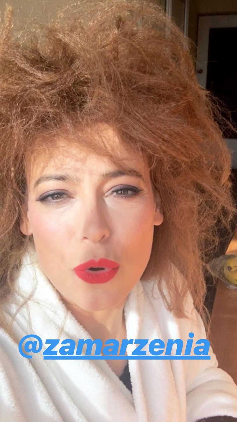 Anna Mucha ma rude afro
