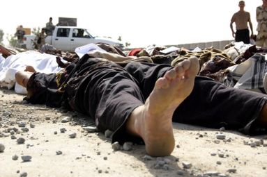 Krwawy weekend w Iraku - zginęło prawie 100 osób