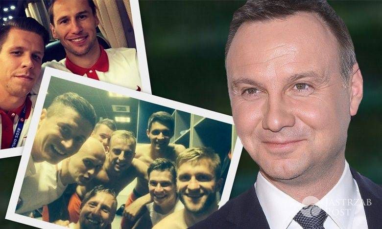 EURO 2016! Andrzej Duda tuż po zakończeniu meczu Polska-Irlandia udał się do... szatni zawodników! Co zrobił dalej?