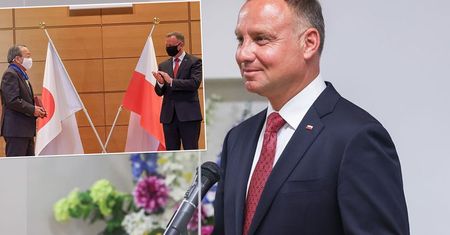 Wpadka Andrzeja Dudy podczas spotkania w Japonii. Internauci natychmiast wytknęli prezydentowi błąd i zarzucili nieznajomość historii
