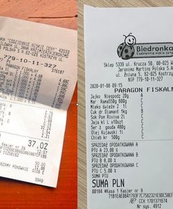 Poseł porównał paragon prezydenta Dudy ze swoim. Duża różnica, zakupy nie są jednak identyczne