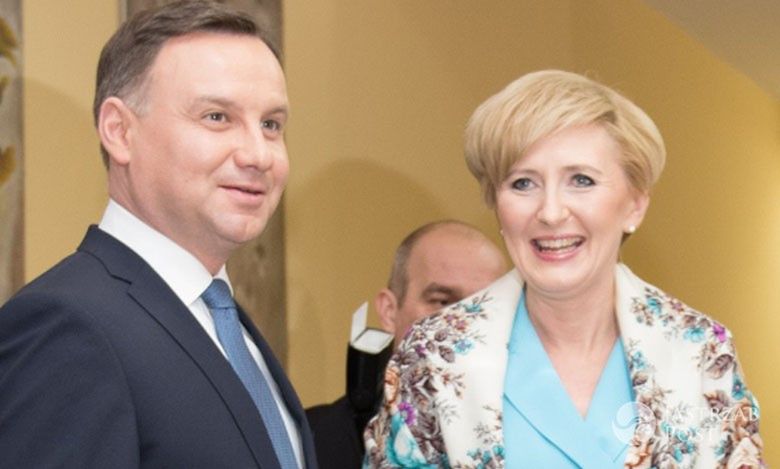 Andrzej Duda z Agatą w oku Jezusa! Para prezydencka w najważniejszym miejscu niezwykłego dzieła