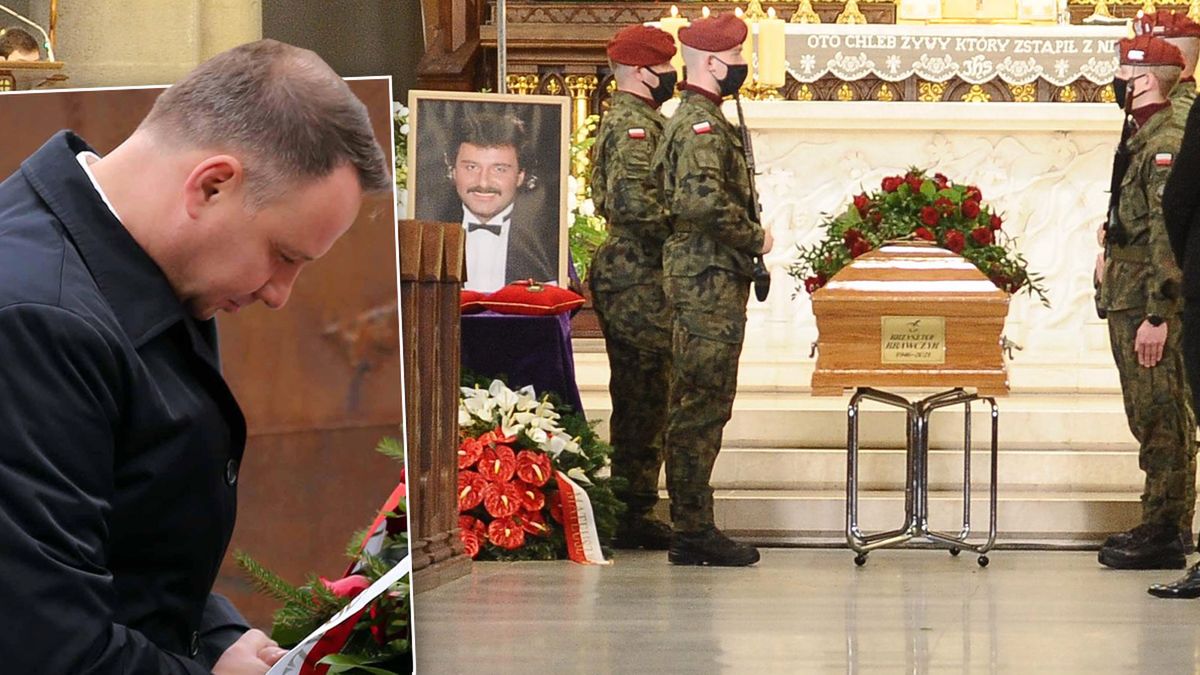 Pogrzeb Krzysztofa Krawczyka. Odczytano list Andrzeja Dudy. Tym razem obyło się bez wpadki?