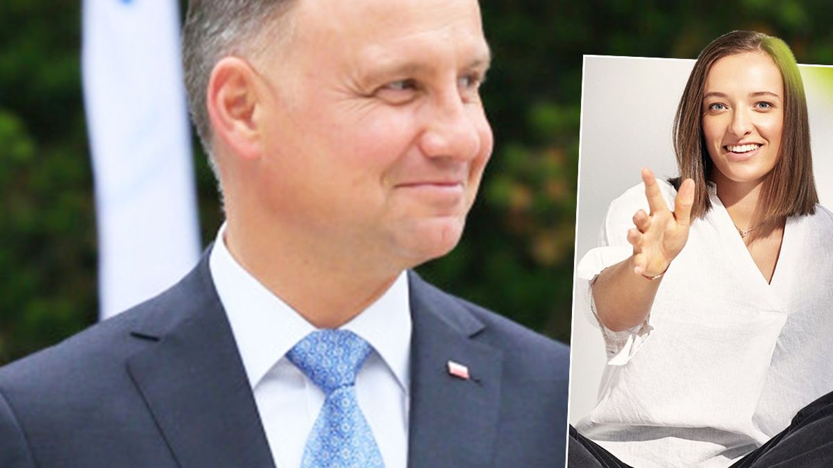 Andrzej Duda i Iga Świątek