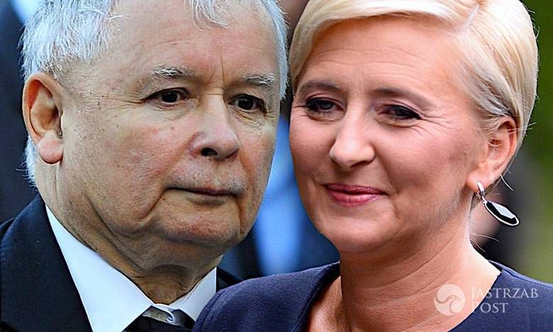 Agata Duda i Jarosław Kaczyński