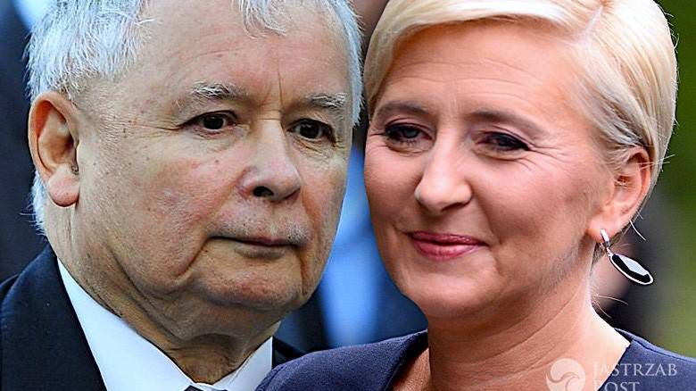 Agata Duda i Jarosław Kaczyński