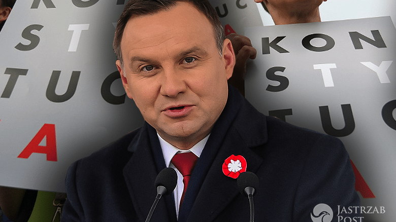 Andrzej Duda o konstytucji i sądownictwie