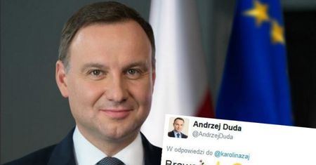 Tak się zdobywa sympatię młodych. Prezydent Duda "bohaterem" maturzystki