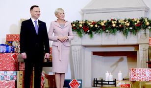 Agata Duda i Andrzej Duda przekazali "Szlachetną paczkę"