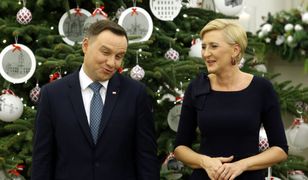 "Pierwszy prezydent z własną kolędą". Kpiny z Dudy. Mamy nagranie