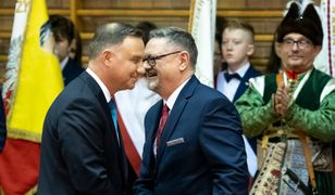 Andrzej Duda spotkał się z... Andrzejem Dudą w "bastionie PiS"