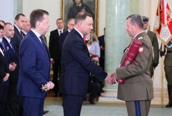 Prezydent wręczył nominacje generalskie. Stopnie otrzymały cztery osoby