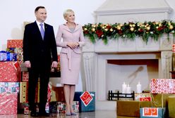 Agata Duda i Andrzej Duda przekazali "Szlachetną paczkę"