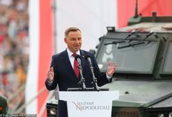 "Obroniliście nas przed czerwoną zarazą". Emocjonalne wystąpienia prezydenta Dudy