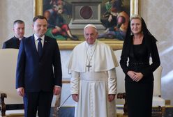Wiemy, o czym papież rozmawiał z Agatą Kornhauser-Dudą