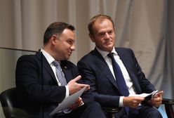 Donald Tusk z największym poparciem. Andrzej Duda jest najbardziej rozpoznawalny