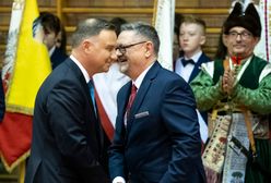 Andrzej Duda spotkał się z... Andrzejem Dudą w "bastionie PiS"