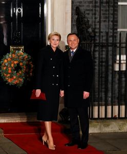 Szczyt NATO w Londynie. Prezydent Andrzej Duda z małżonką na kolacji u premiera Borisa Johnsona