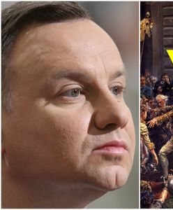 Prezydent Duda mówi o konstytucji 3 maja. I zalicza sporą wpadkę