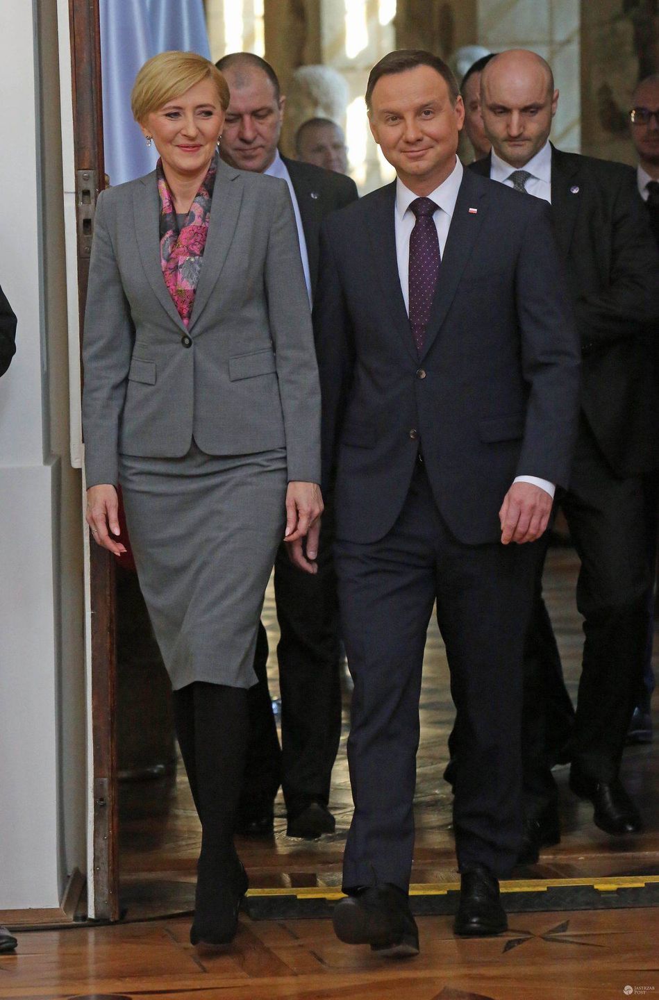 Agata Duda i Andrzej Duda, otwarcie Muzeum Polaków Ratujących Żydów im. Rodziny Ulmów w Markowej (fot. ONS)