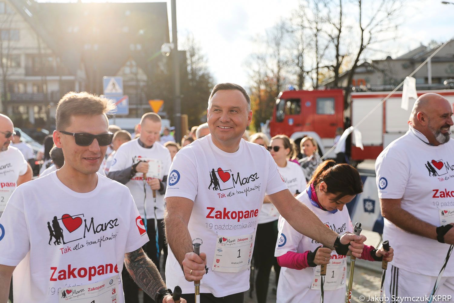 Andrzej Duda w koszulce za 200 tys. zł 