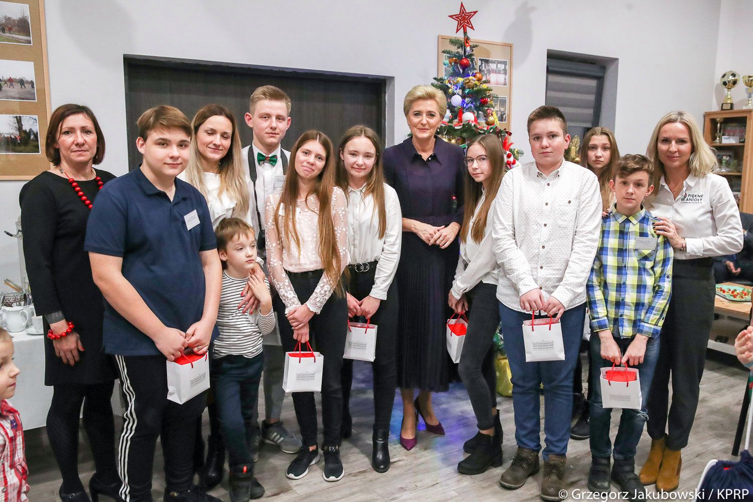 Agata Duda w Klubie Seniora 