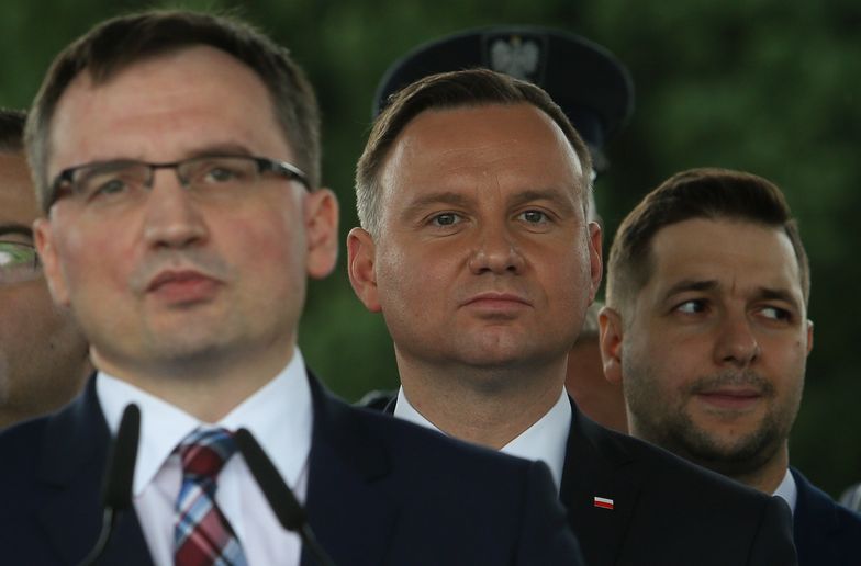Zbigniew Ziobro, Andrzej Duda i Patryk Jaki