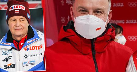 Niecodzienny widok na olimpiadzie. Apoloniusz Tajner zwrócił uwagę na Andrzeja Dudę na trybunach. Był zaskoczony zachowaniem prezydenta