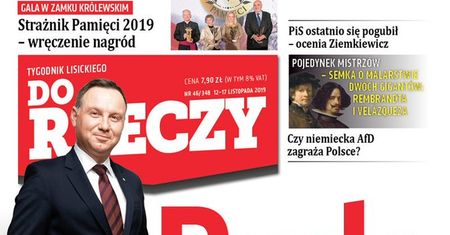 Okładki tygodników. Andrzej Duda walczy w wyborach prezydenckich 2020