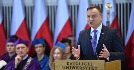 Andrzej Duda bije na alarm. Mocny wykład na KUL-u