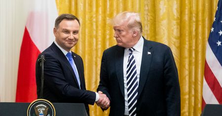 Tu na razie jest ściernisko, ale będzie "Fort Trump". Duda zrozumiał, jak rozmawiać z USA