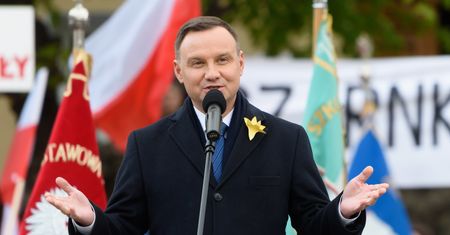 Historyczna wpadka prezydenta Dudy