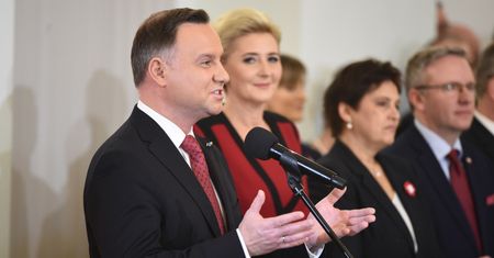 11 listopada. Agata Duda zadała szyku w Pałacu Prezydenckim