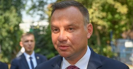 Wizyta Andrzeja Dudy w Nowym Sączu. Przyjechał wesprzeć swoją "serdeczną znajomą"