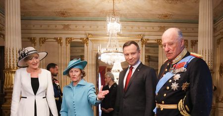 Agata Duda z wizytą w Norwegii