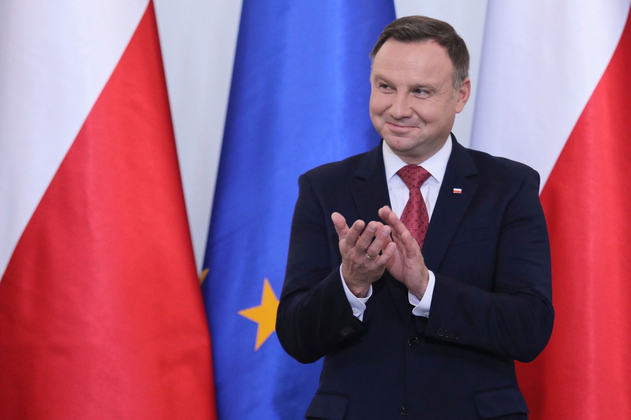 Andrzej Duda na wygraną Polaków zareagował na Twitterze