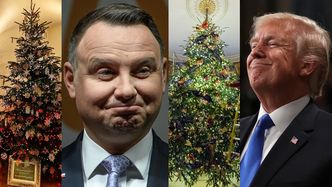 Andrzej Duda i Donald Trump pokazali swoje choinki! (FOTO)