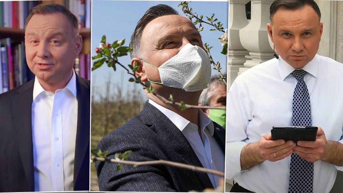 "Ostry cień mgły", maseczka z papieru i rzekomy romans. Andrzej Duda kończy 48 lat. Jak minął mu ostatni rok?