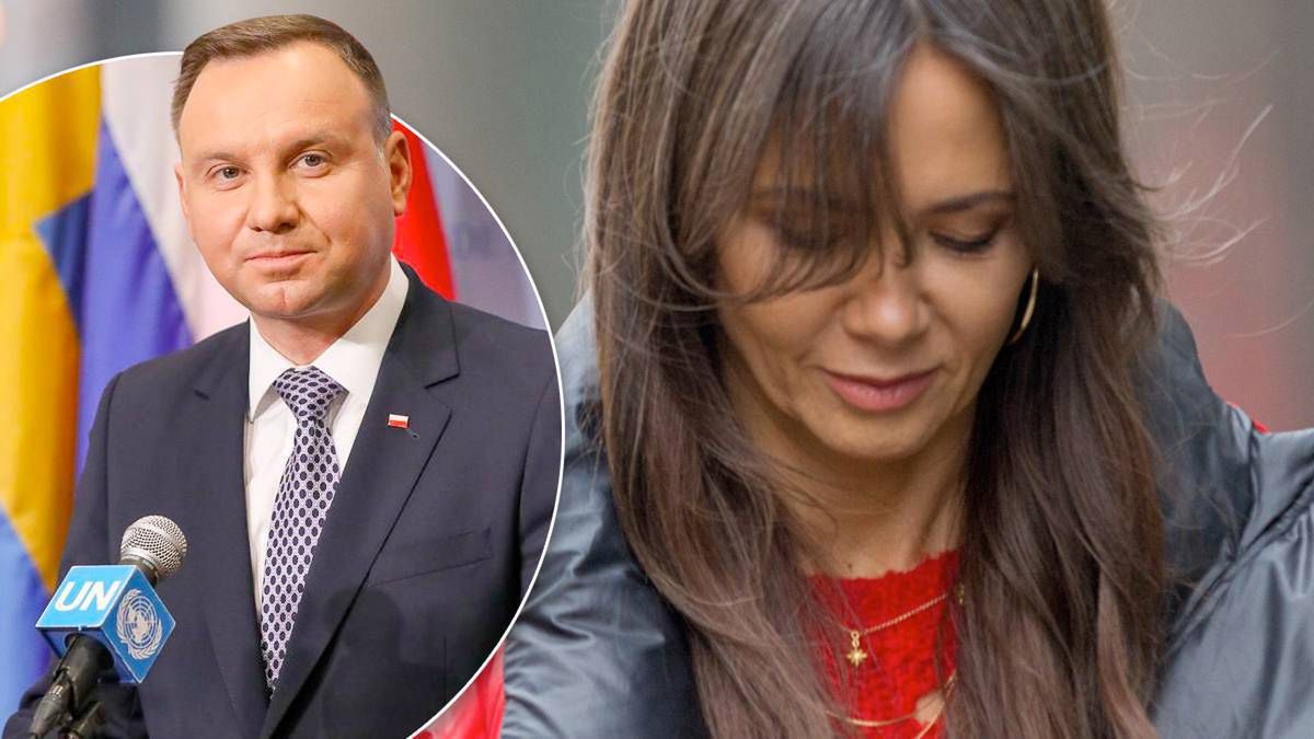 Kinga Rusin, Andrzej Duda