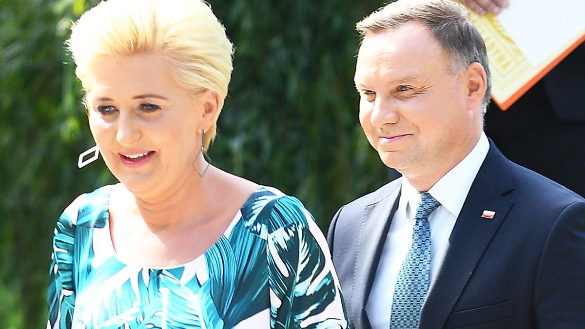 Andrzej Duda i Agata Duda