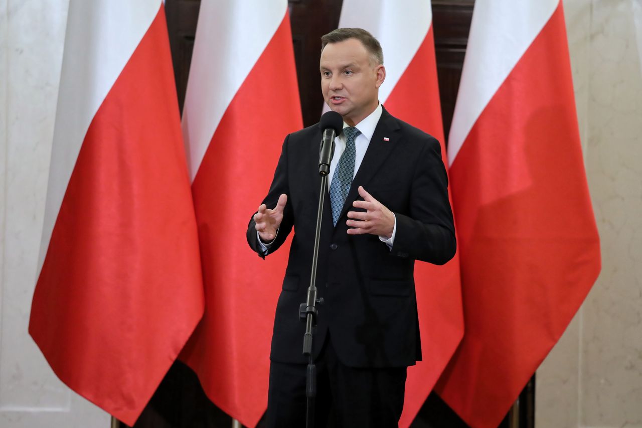 Andrzej Duda wyjaśnił społeczności żydowskiej decyzję ws. wyjazdu Jerozolimy