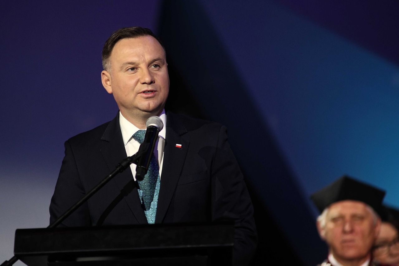 Prezydent Andrzej Duda zdobył się na osobiste wyznanie w czasie uroczystości AGH