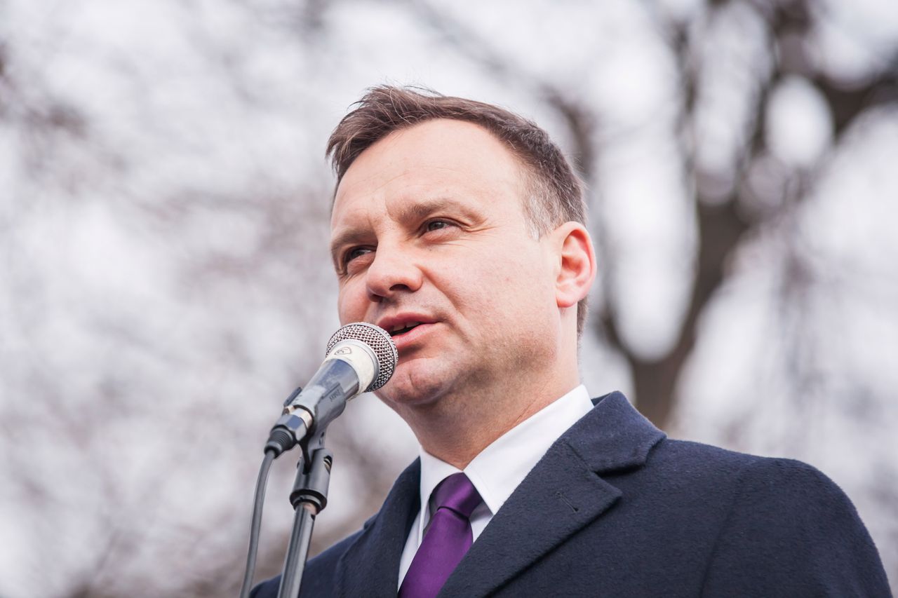 Andrzej Duda o wyborach parlamentarnych. Mówi o "spektakularnym wyniku PiS"