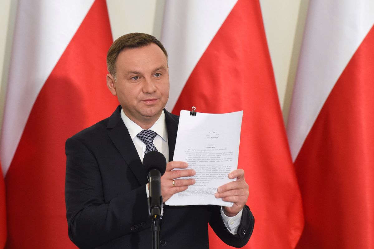 Andrzej Duda przedstawił projekty ustaw o KRS i Sądzie Najwyższym. Pierwsze komentarze polityków