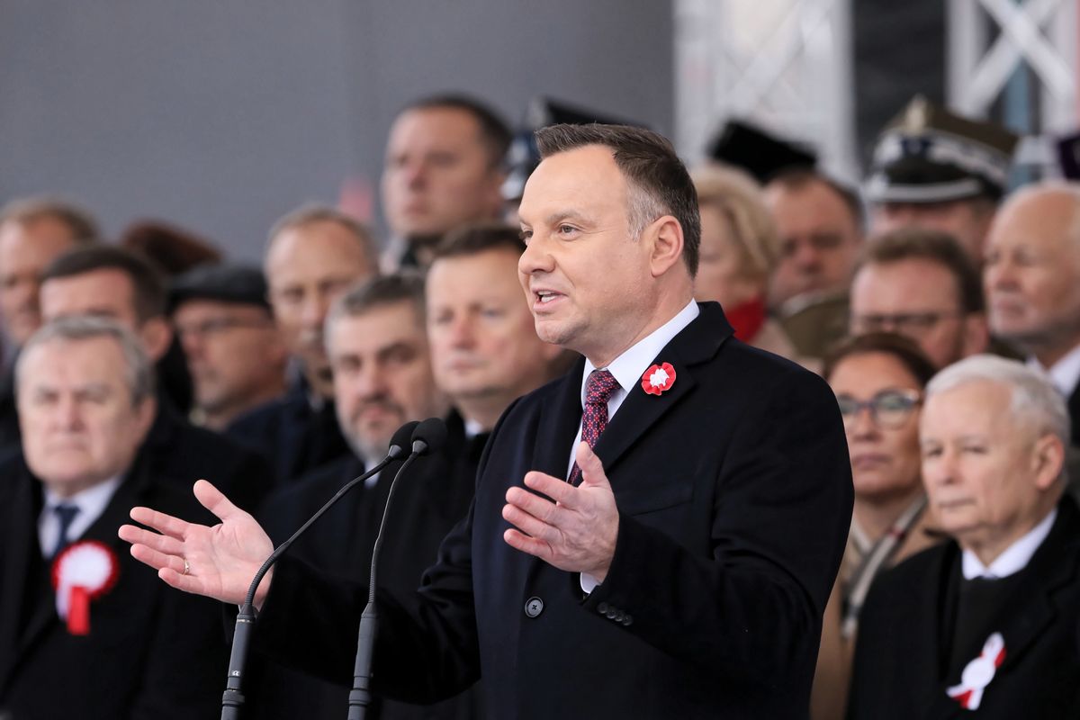 Prezydent na placu Piłsudskiego: "Chciałbym, żebyśmy umieli zawsze być razem"