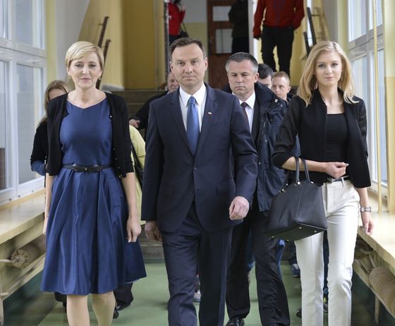 Andrzej Duda martwi się o córkę