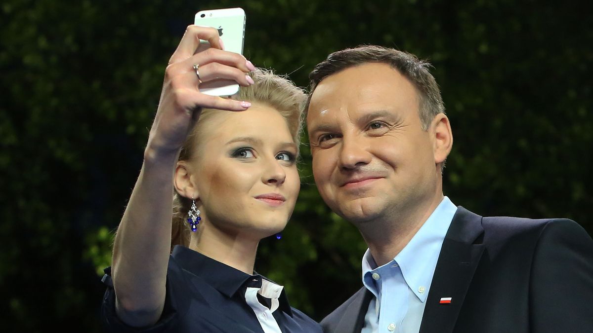 Kinga Duda z tatą